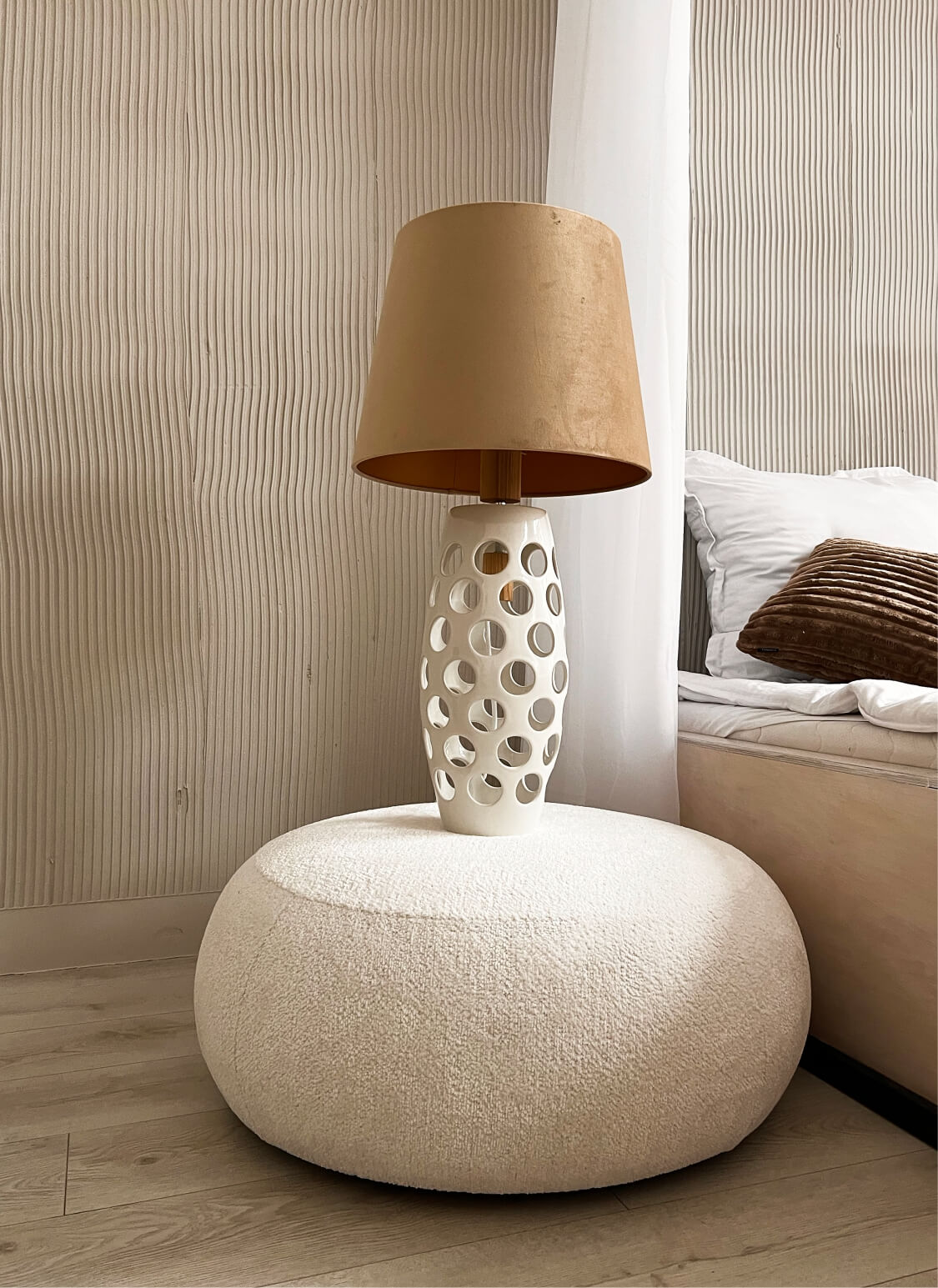 Lampa z abażurem - Coma Simple - zdjęcie 6