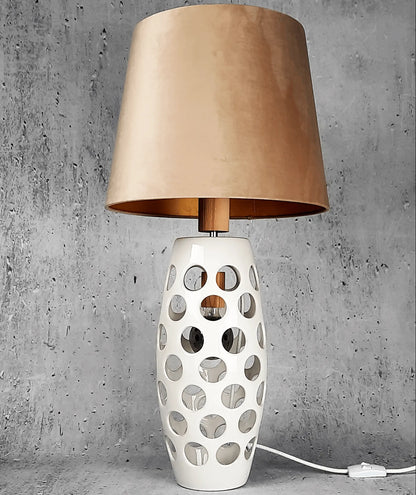 Lampa z abażurem - Coma Simple - widok z boku