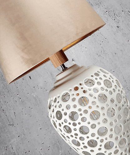 Lampa z abażurem - Galaxy Deco - w użyciu