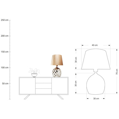 Lampa z abażurem - Orion Simple - zdjęcie 7