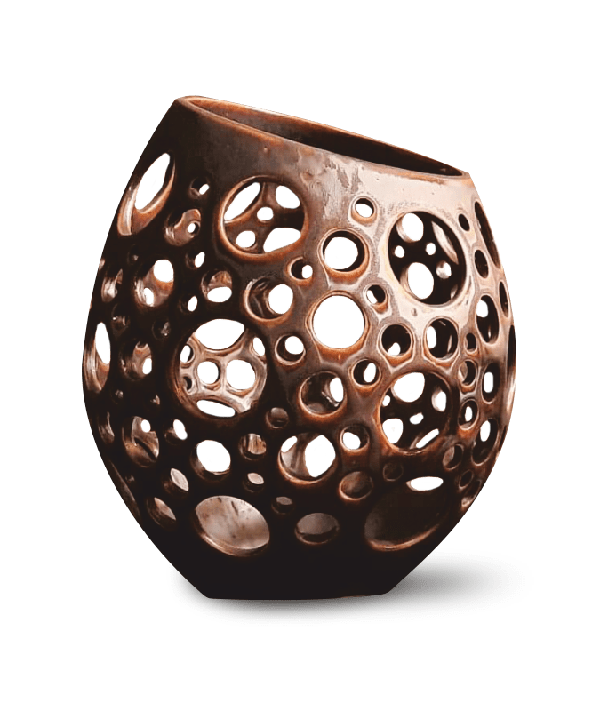 Lampion ceramiczny LAVA Coconut Maxi