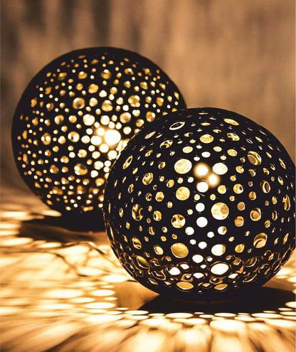 Lampa MOON Shine bez podstawy - detale