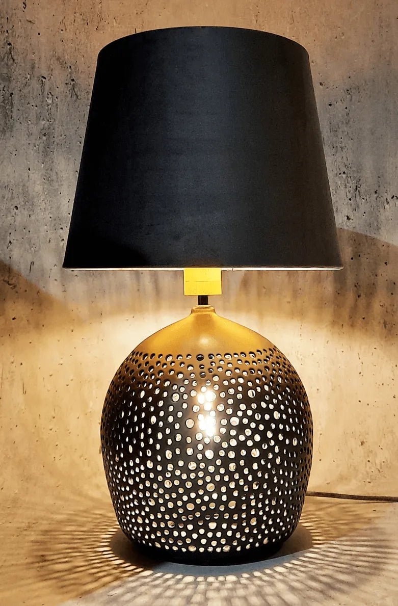 Lampa z abażurem - Orion Art - detale