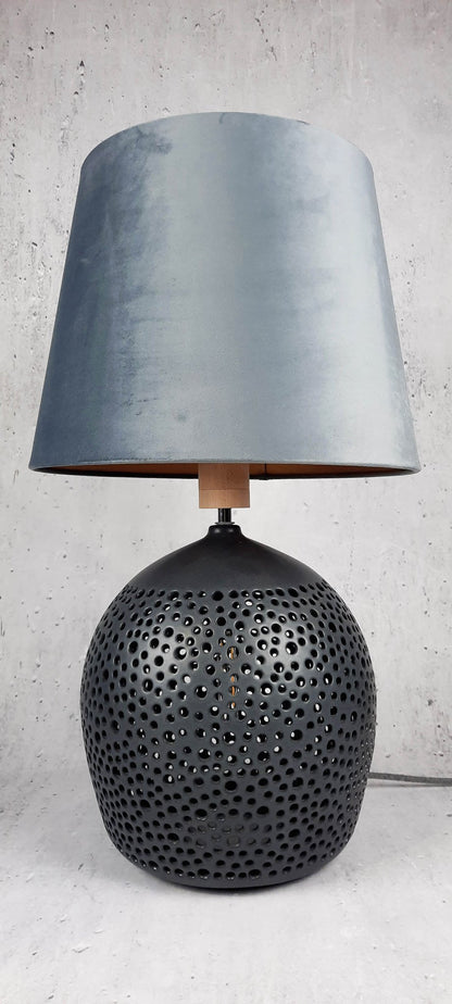 Lampa z abażurem - Orion Art - widok z boku