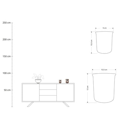 Lampion LAVA Classic - mały - w użyciu